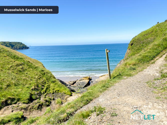 Musselwick Sands Marloes Pembrokeshire netlet uk holiday homes
